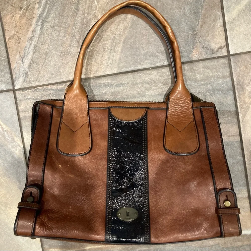 Fossil Key Pattern Interior Bag - Picture 2 of 3